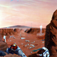 Illustration for article titled How NASA Imagined Humans on Mars, Back In 1990